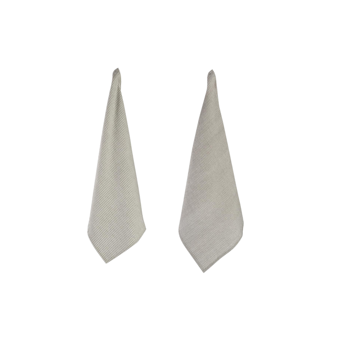 Lot torchons gris