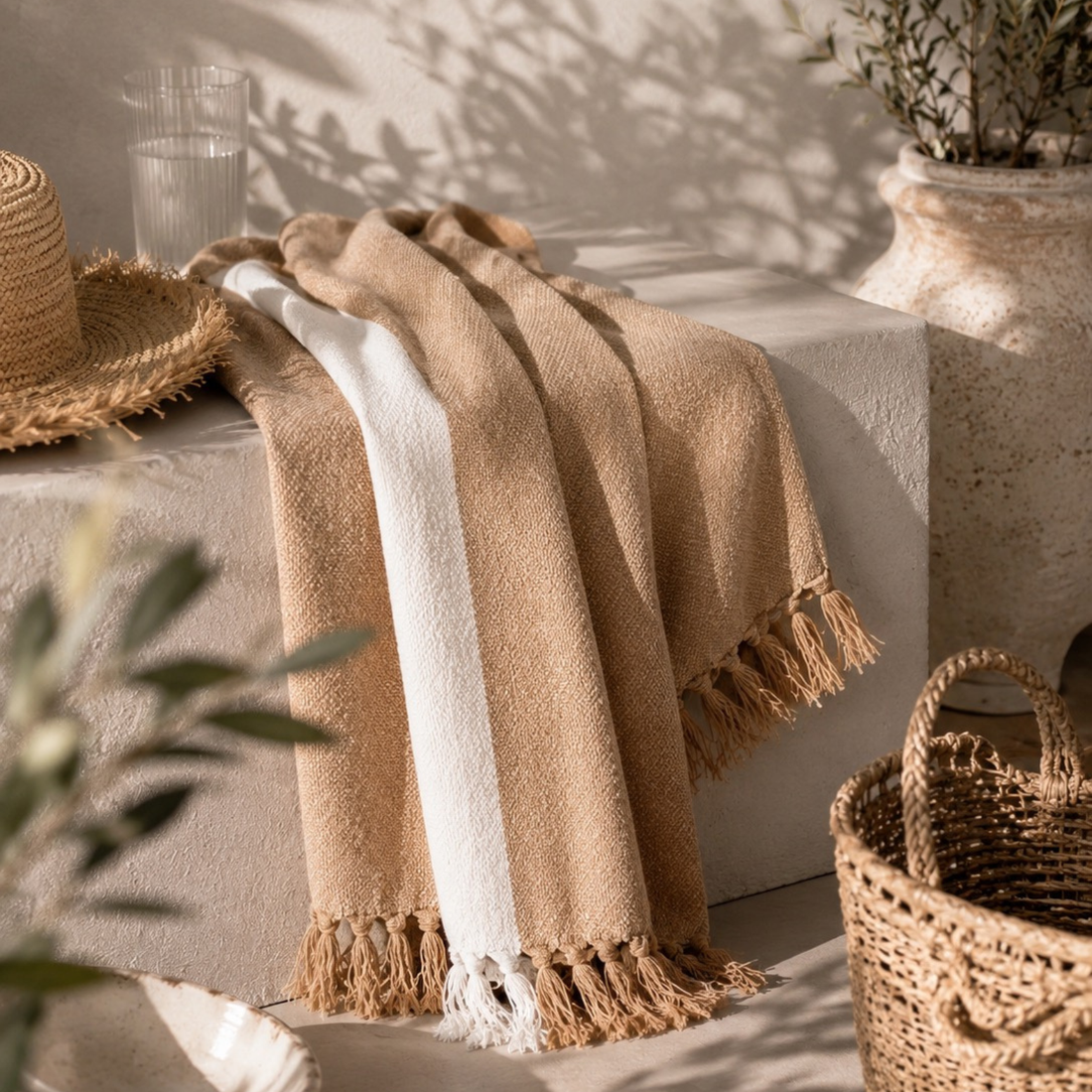 Serviette de plage Camel