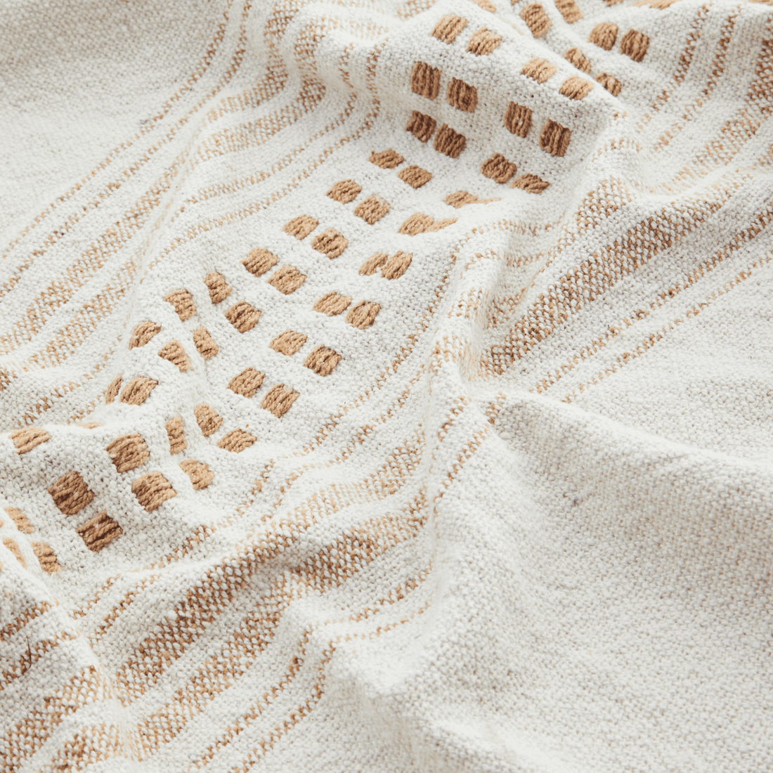 Drap de plage caramel