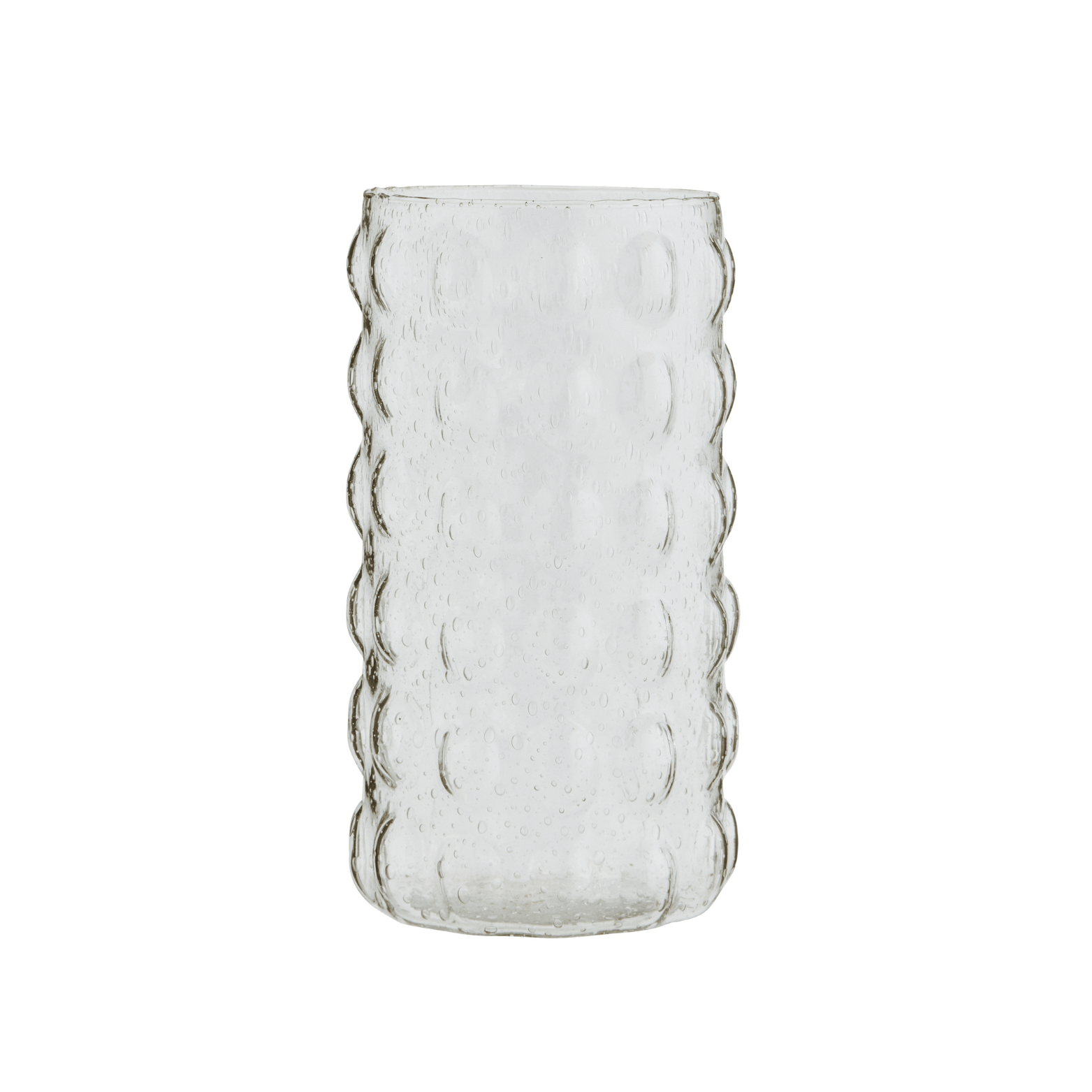 Vase forme bulles en verre transparent madam stoltz