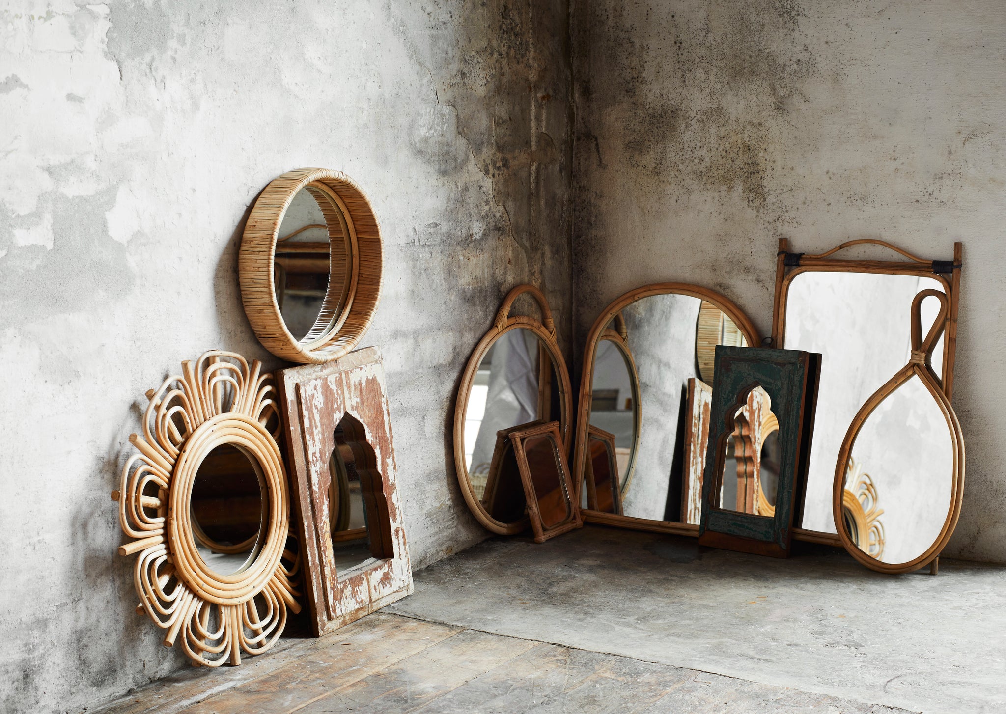 Miroir oval