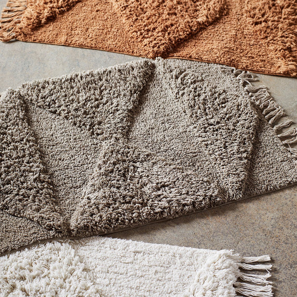 Tapis marron