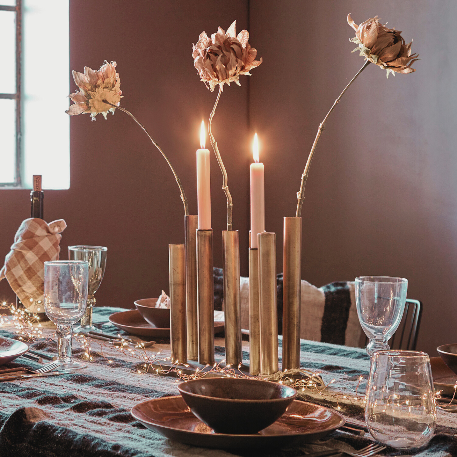 Lot de 4 verres à eau en verre