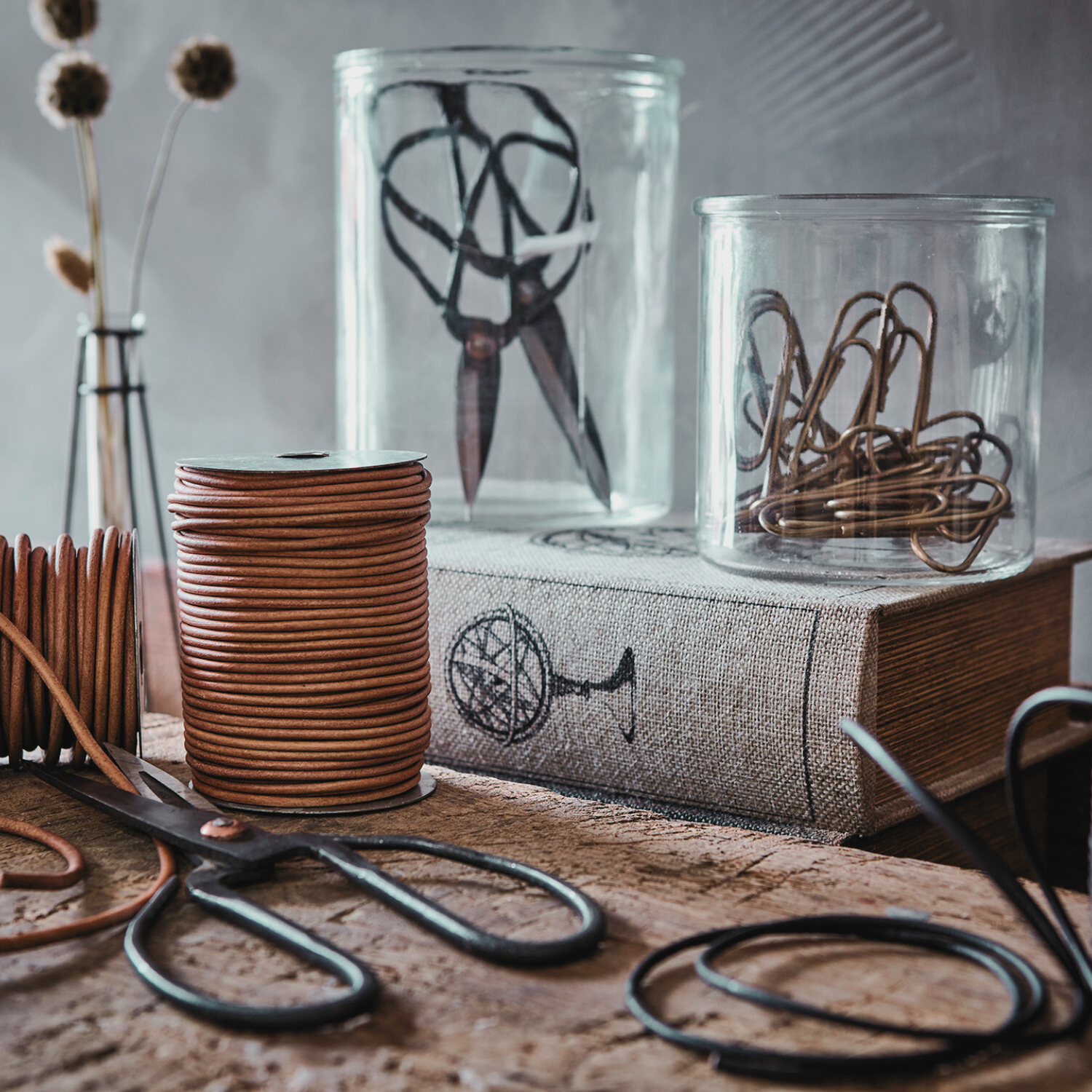 Ciseaux en fonte noire