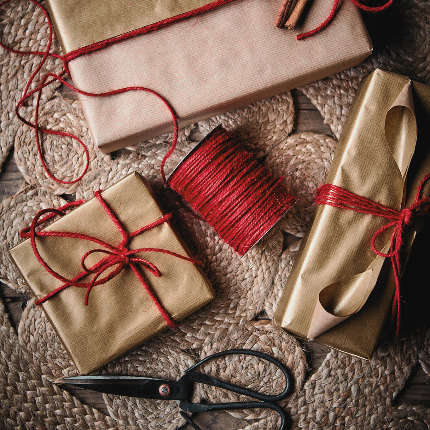 Ciseaux en fonte noire