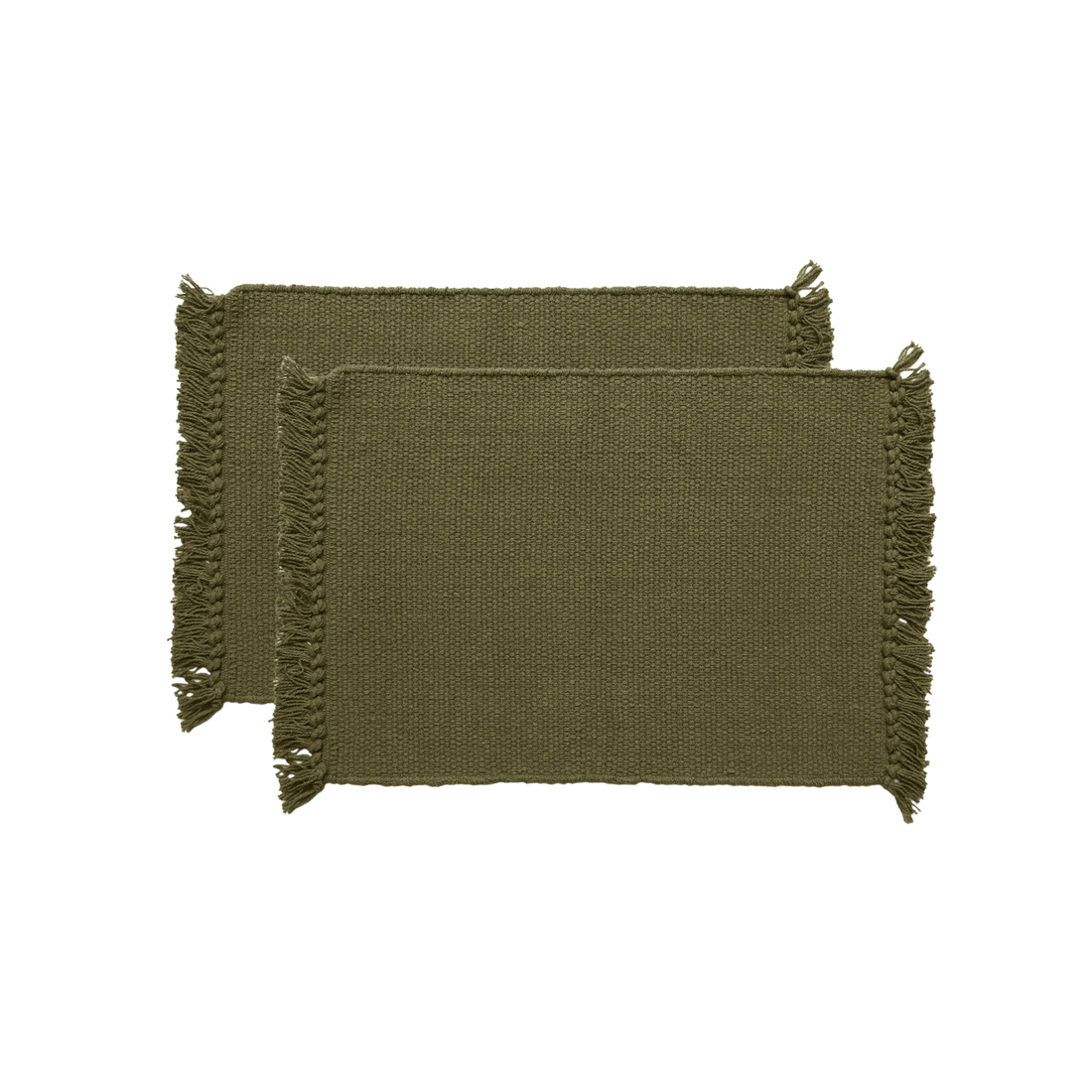 Lot de 2 sets de table I Kaki