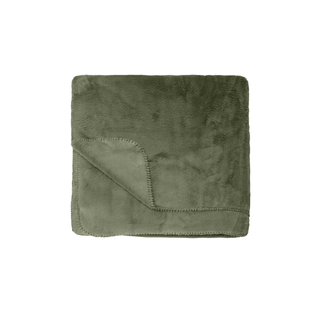 Couvre-lit / Maxi Plaid ultra doux I Kaki