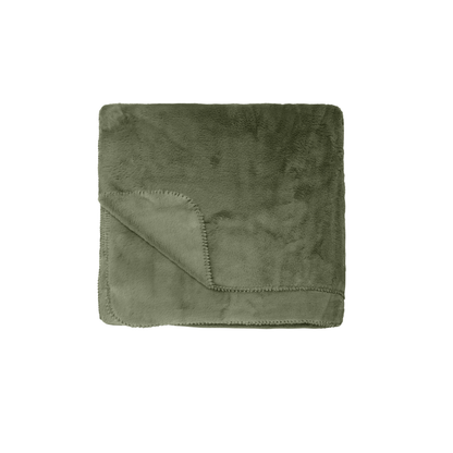 Couvre-lit / Maxi Plaid ultra doux I Kaki