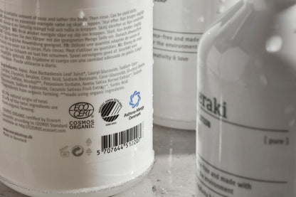 Liquide vaisselle pure doux efficace sans odeur meraki