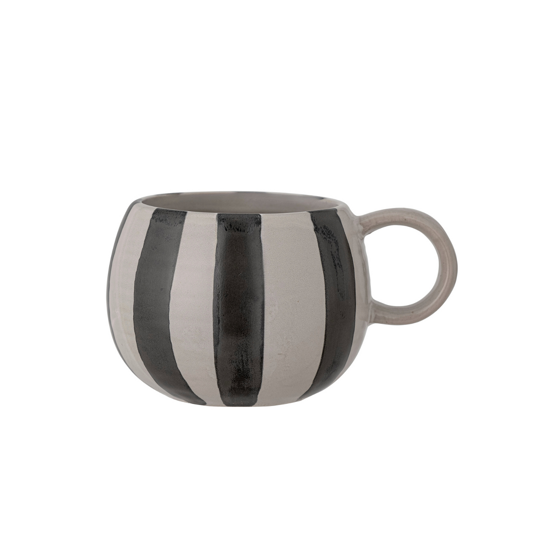Mug tasse blanc liseres noir serina bloomingville