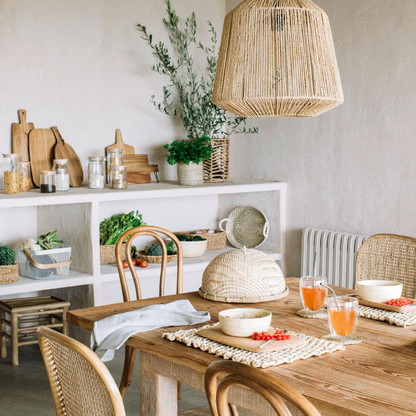 Serviette grise en coton biologique