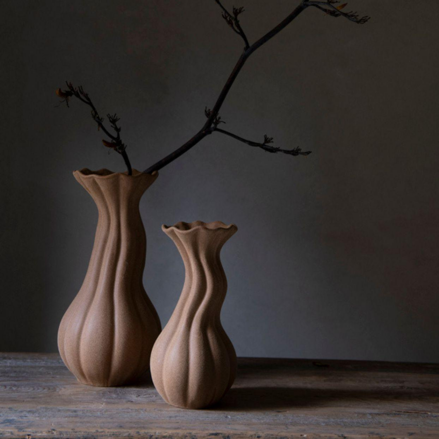 vase elegant terracota 