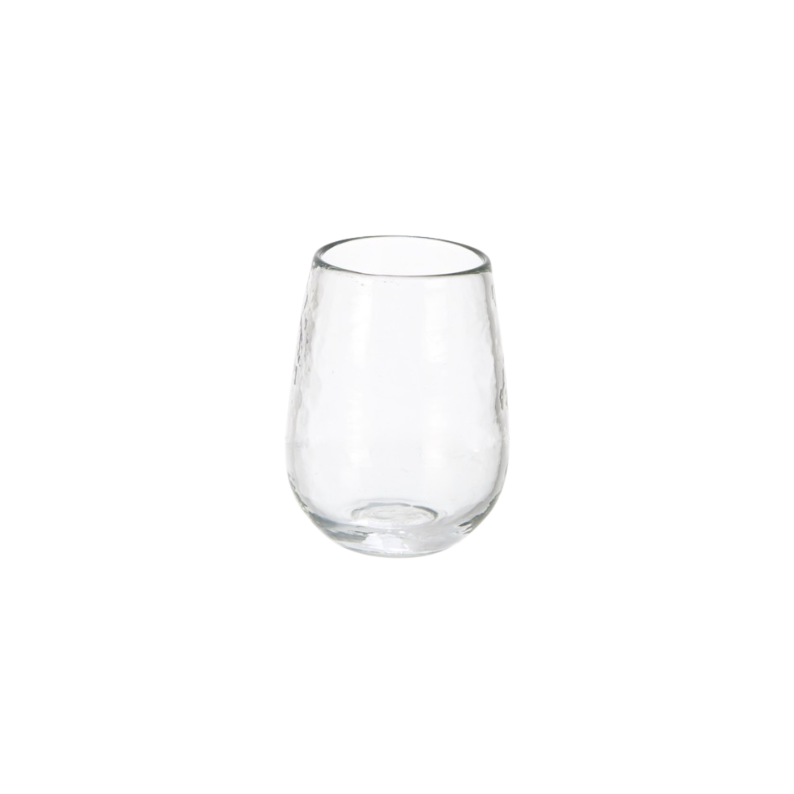verres à eau en verre soufflé