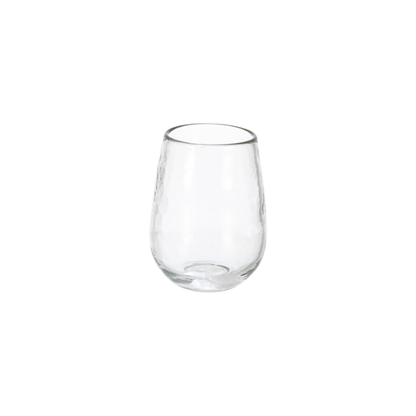 verres à eau en verre soufflé