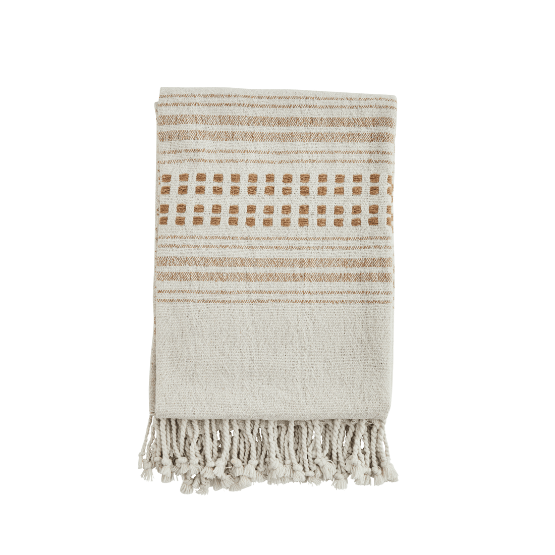 Drap de plage caramel