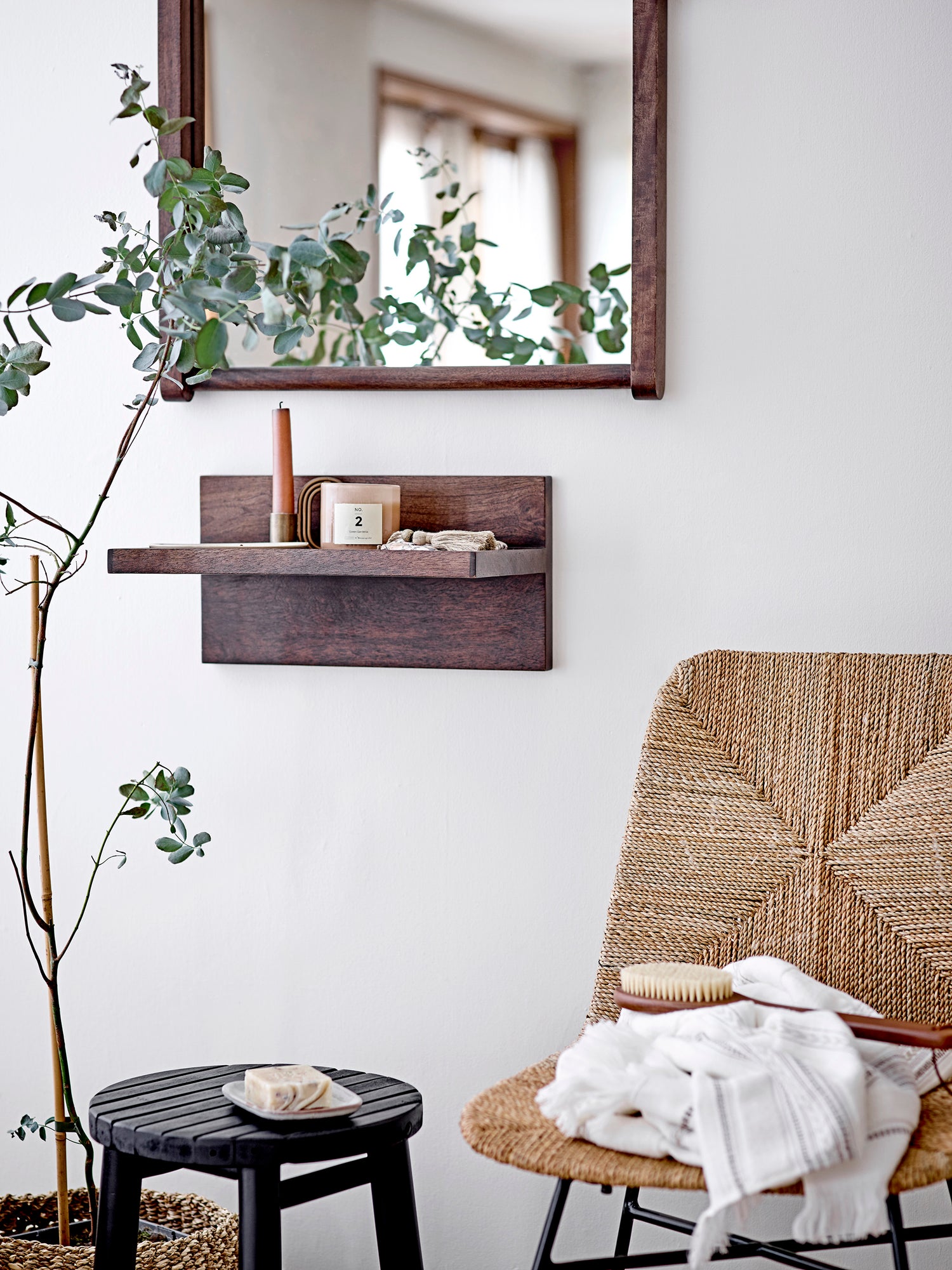 Vevi-Bougeoir-Laiton-Métal-Bloomingville