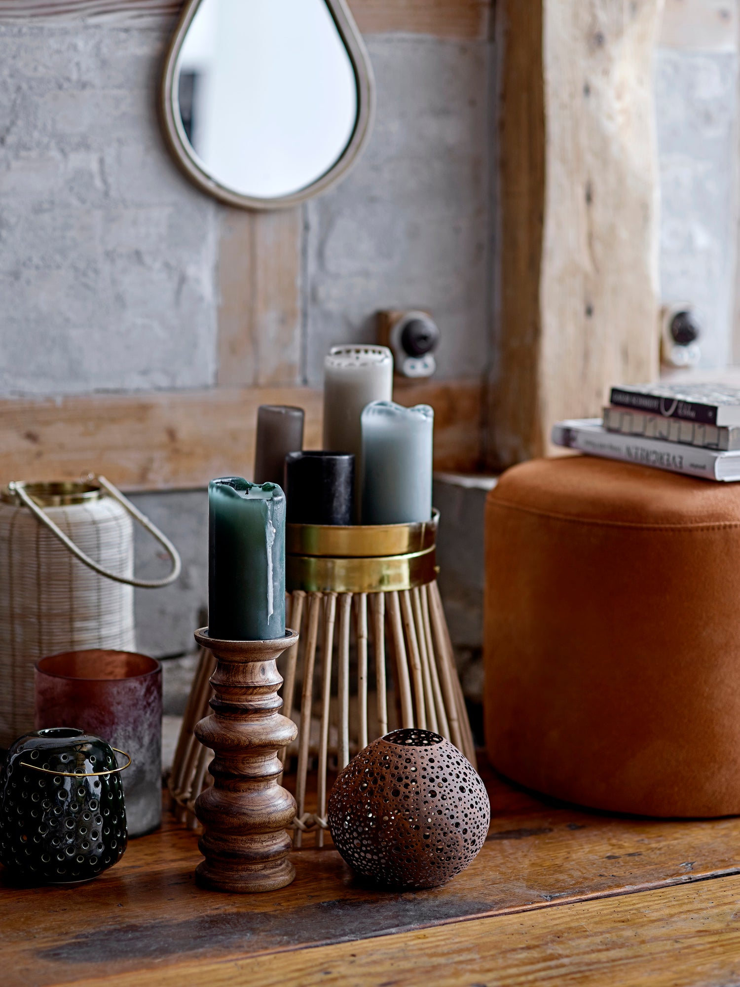 Anja-Bougie-Noir-Parafine	