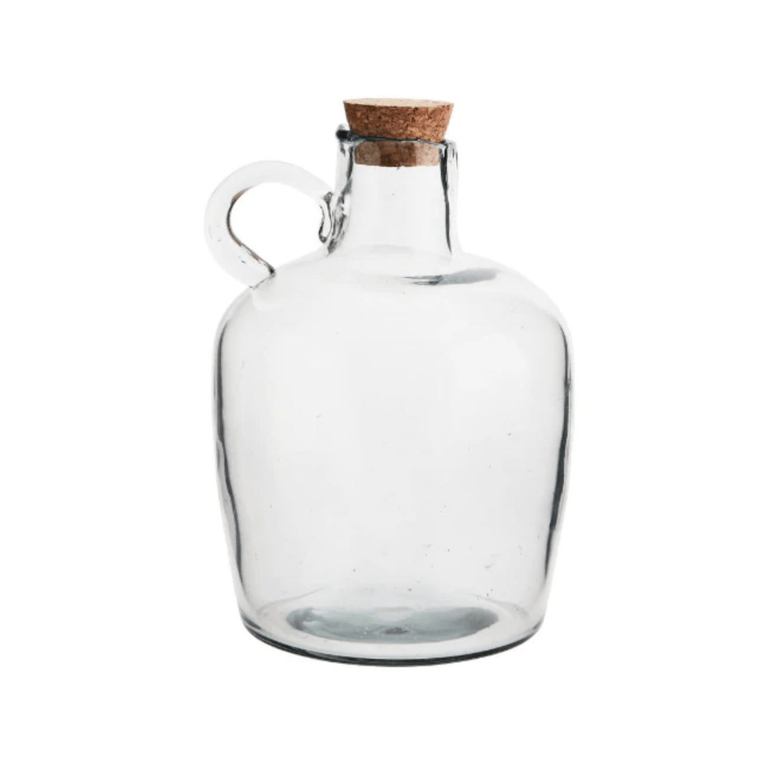 Bouteille en verre transparent grande contenance bouchon liege