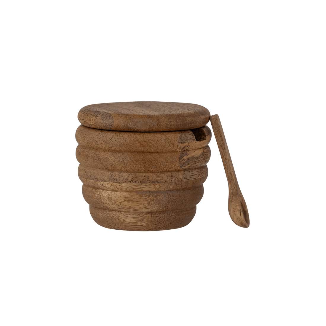Tilda-Pot-à-sel-Sucr-avec-cuillère-Nature-Mango-Bloomingville