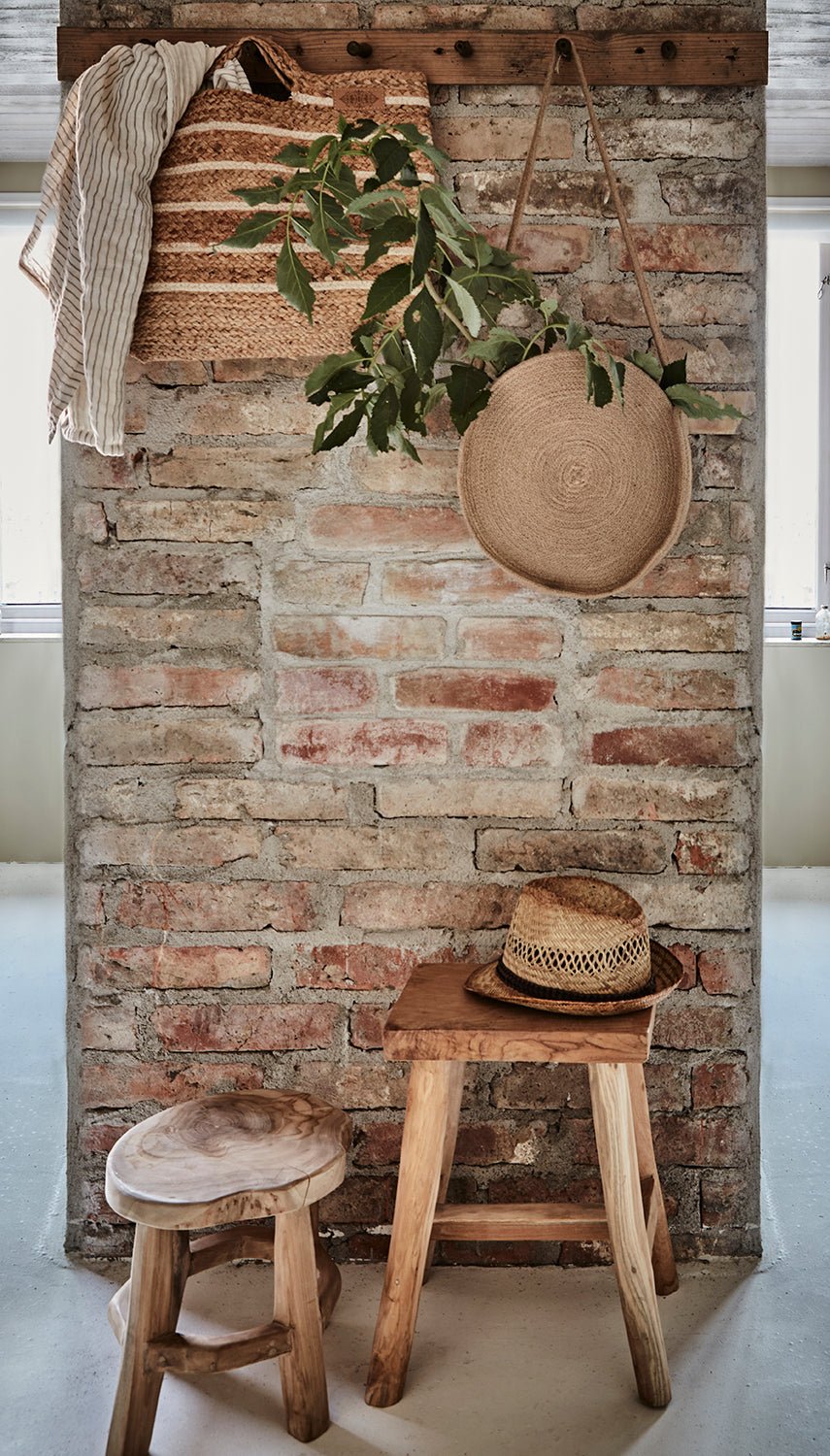 nappe en gaze de coton ivoire et olive