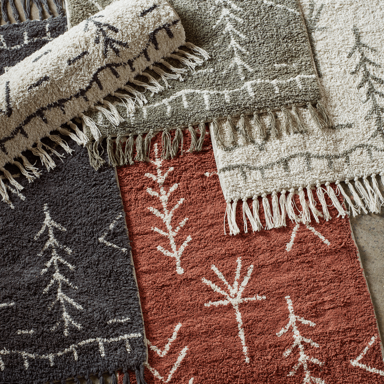 tapis de bain motifs ethniques madam stoltz